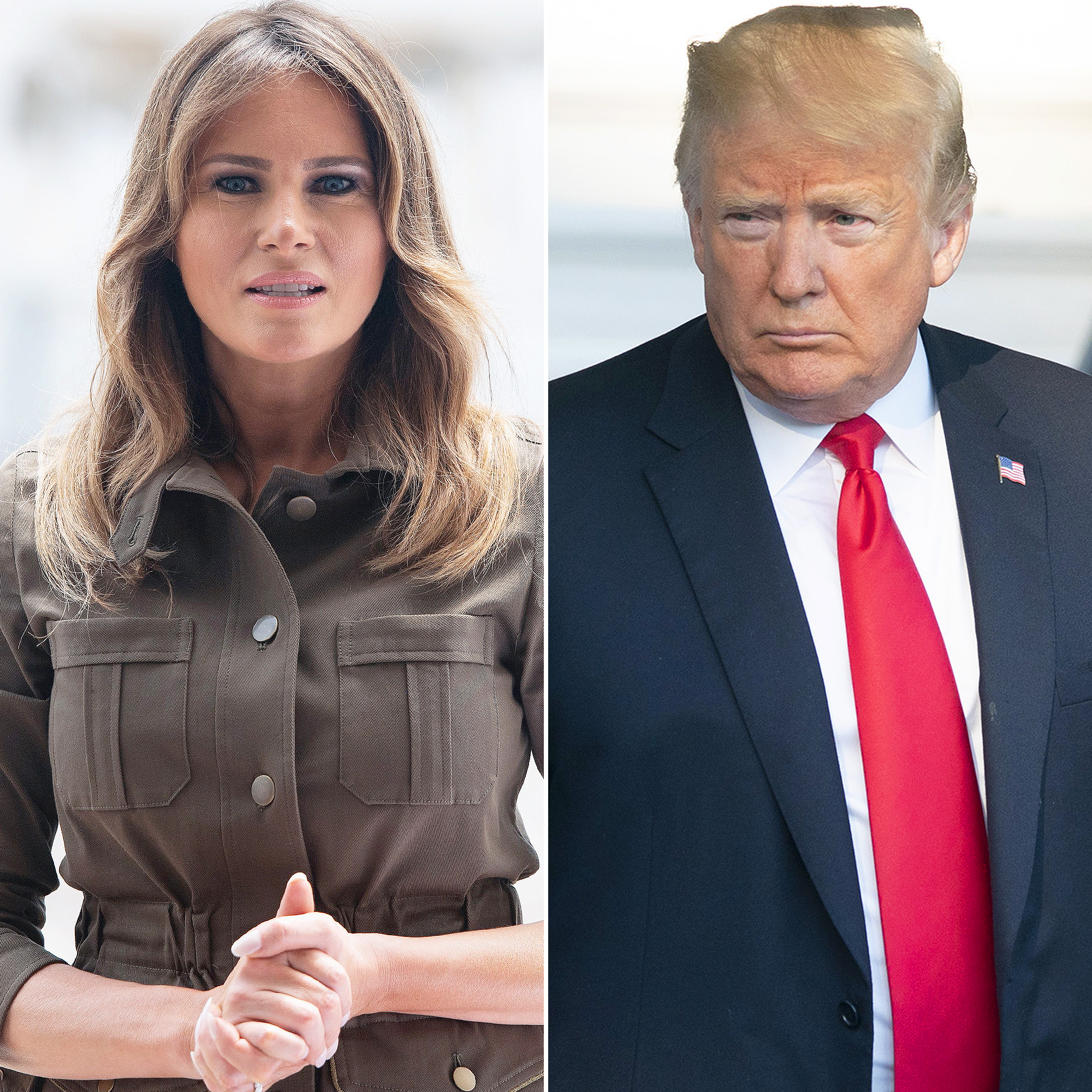 Melania Trump, Donald Trump, Phone