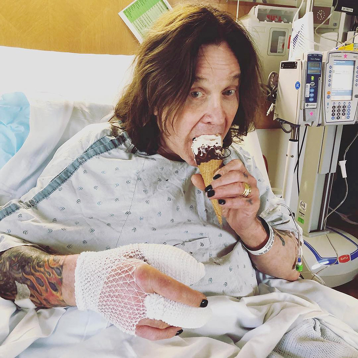 Ozzy Osbourne, Hospital, Infection, Instagram