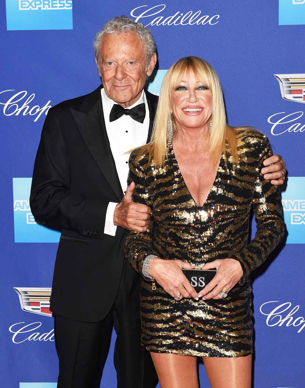 Suzanne Somers and husband Alan Hamel