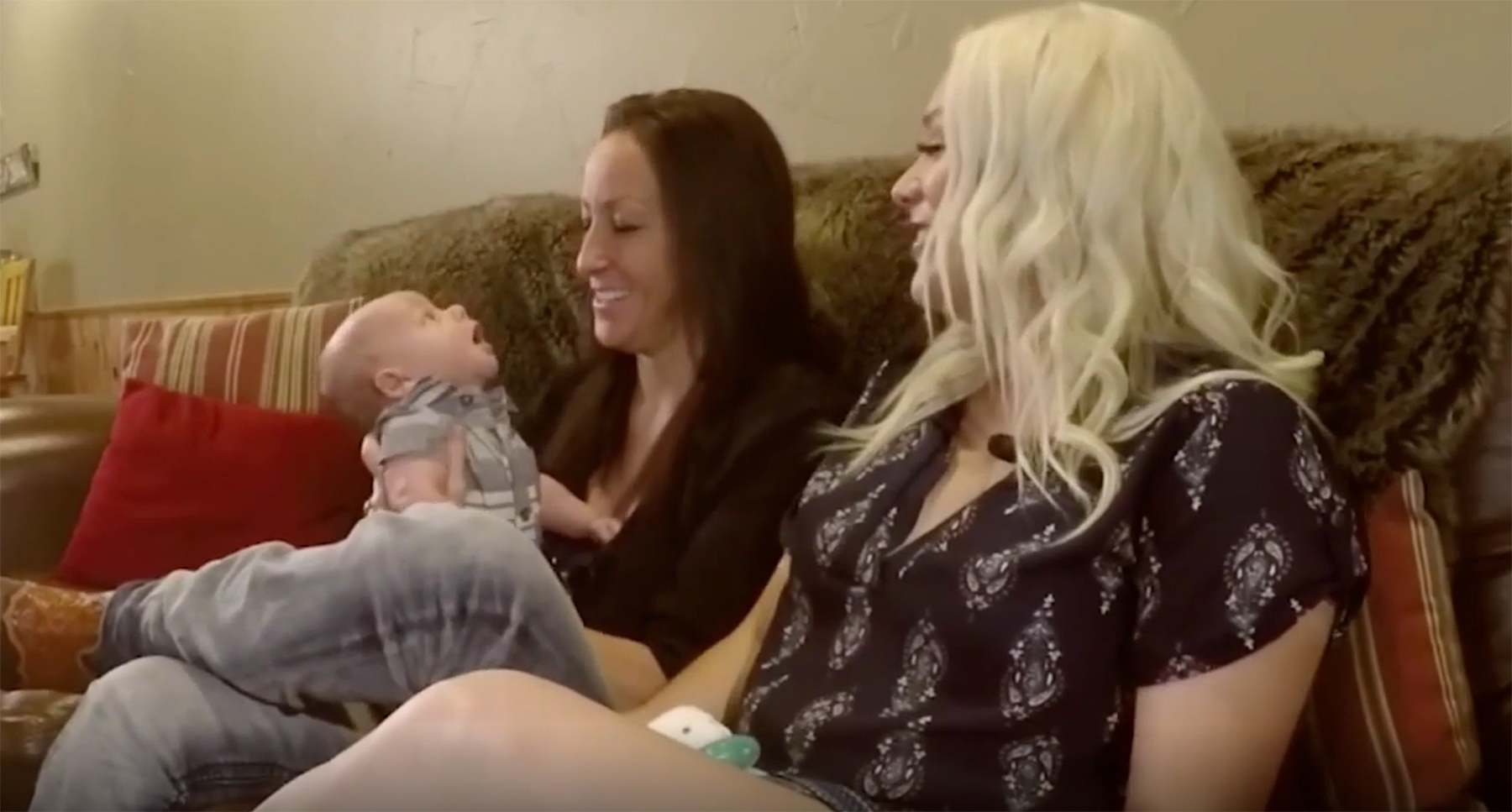 Two Women Carry the Same Baby