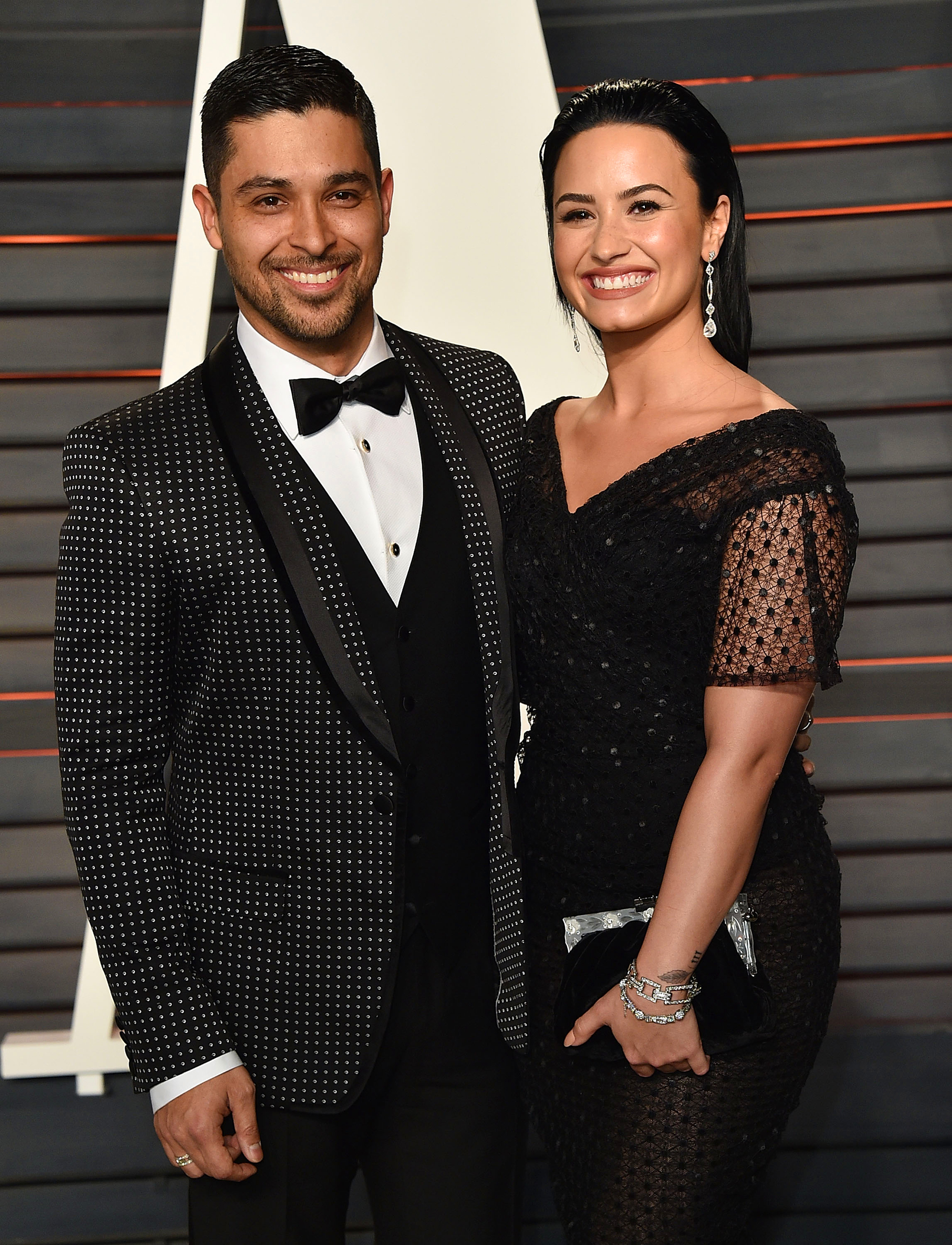 Wilmer Valderrama and Demi Lovato