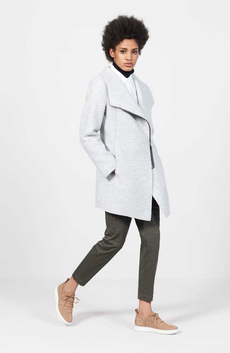 asymmetrical coat