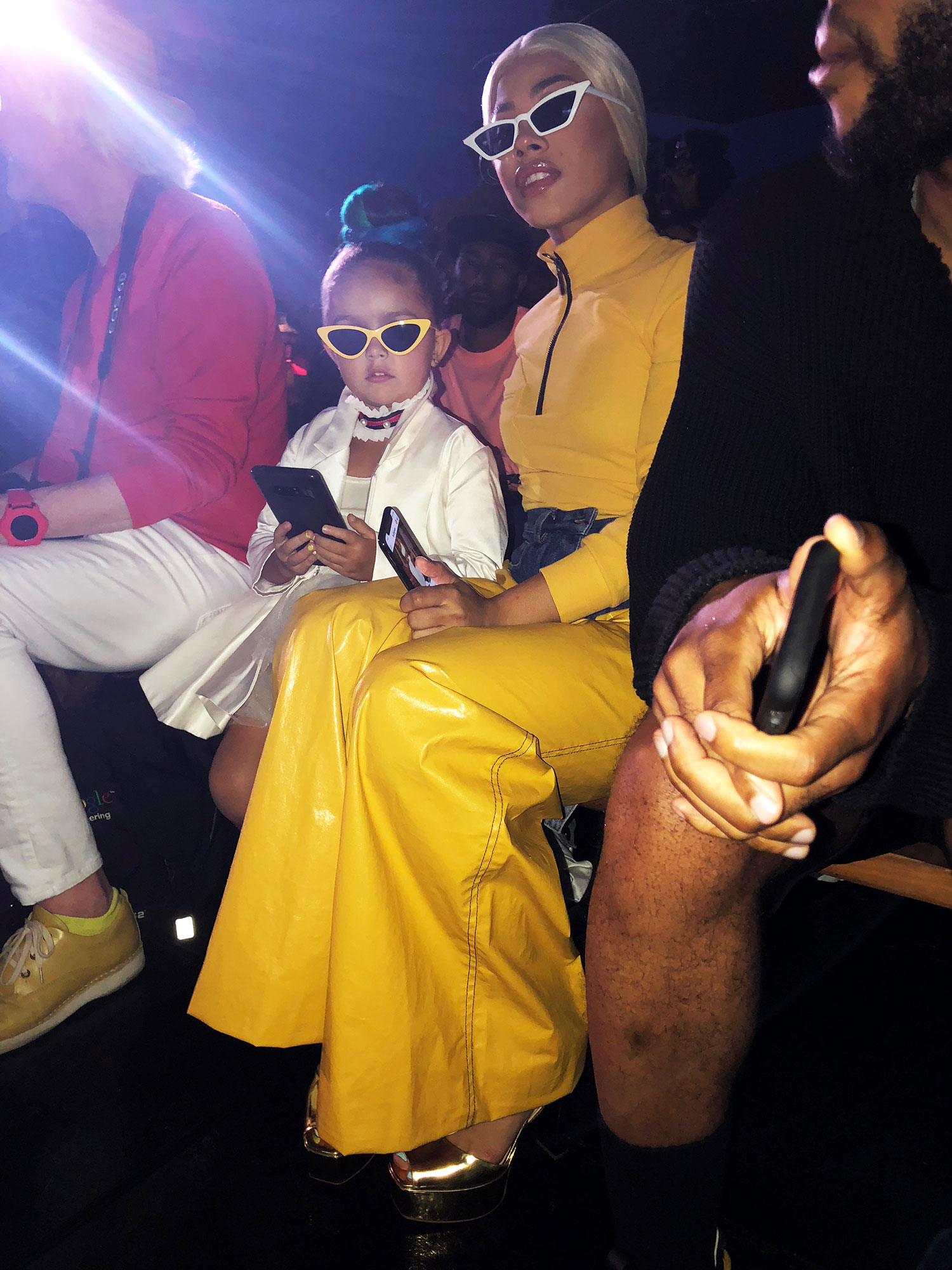 Taylen Biggs aka "Baby Wintour" with Hennessy Carolina