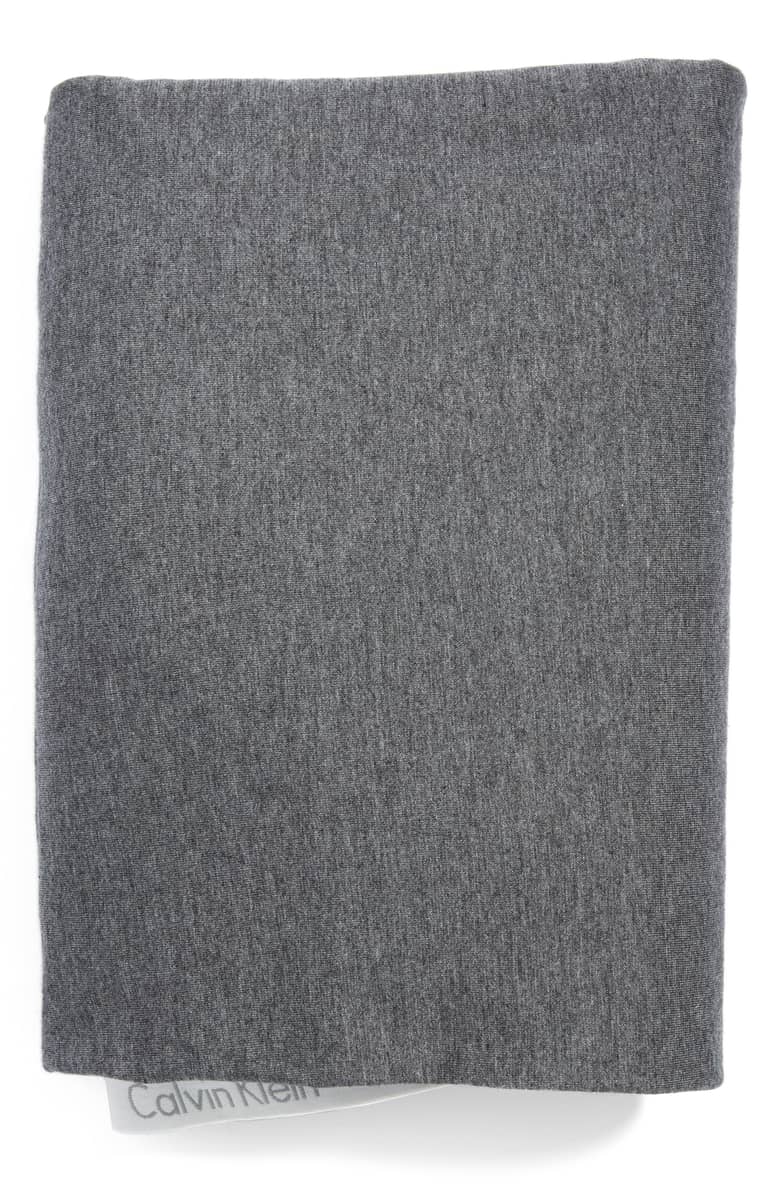 calvin klein cotton fitted sheet