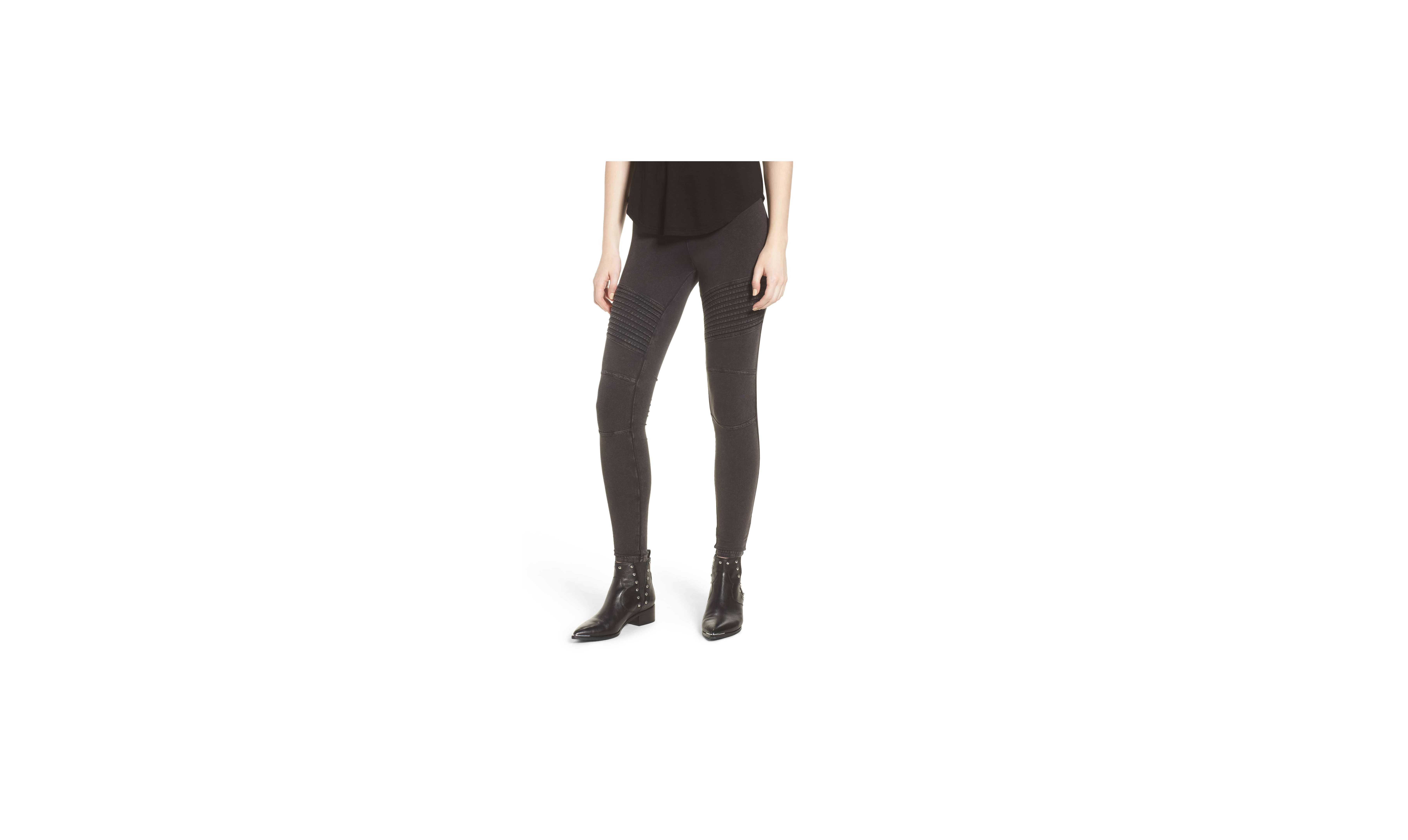 bp washed moto leggings
