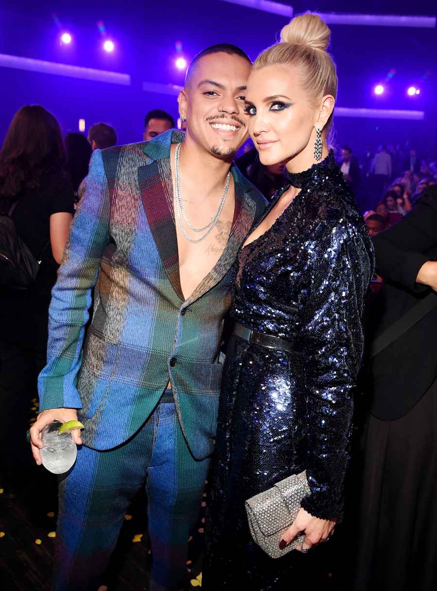 AMAs 2018 Evan Ross Ashlee Simpson