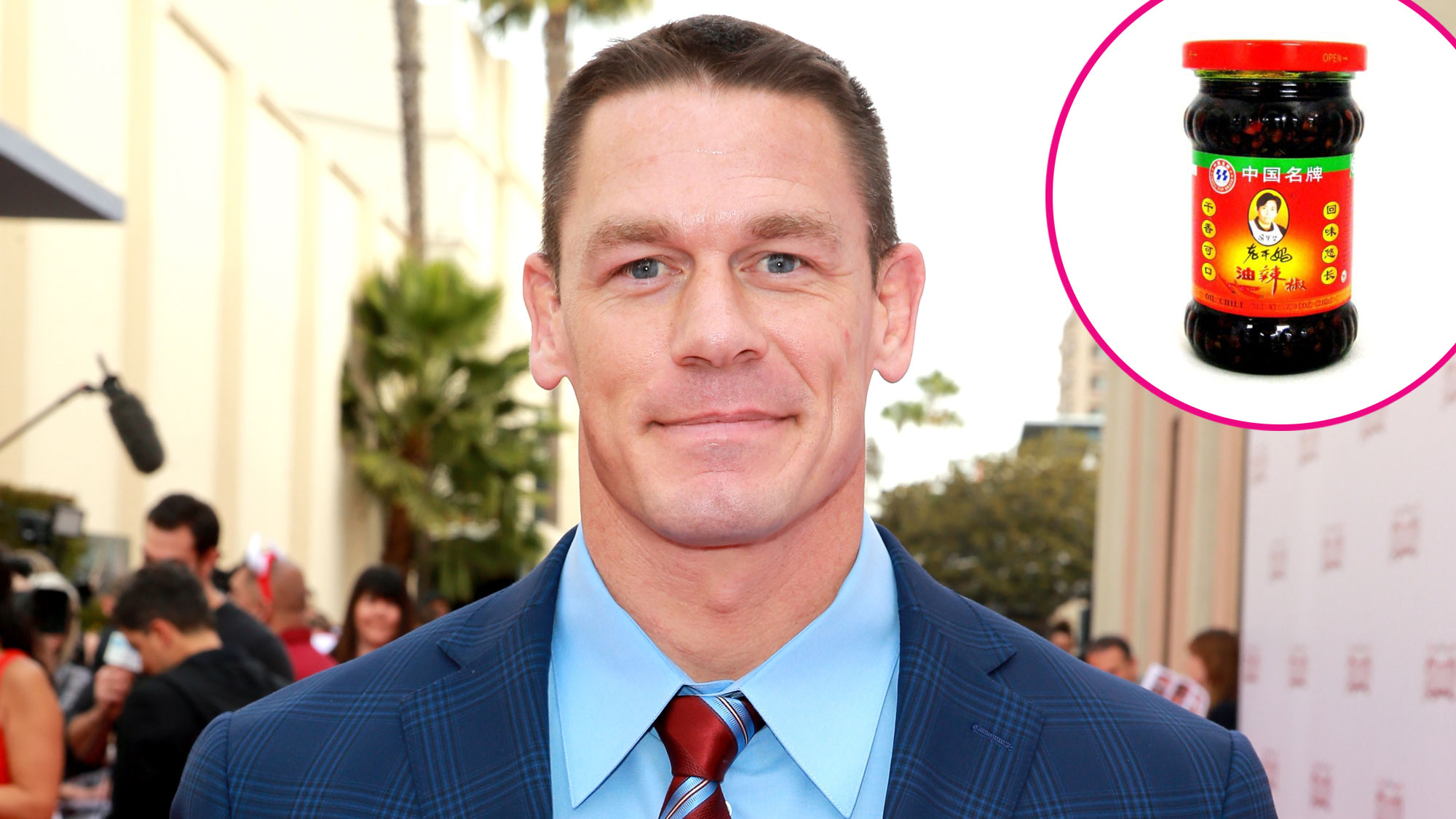John Cena and Lao Gan Ma Chilli Sauce
