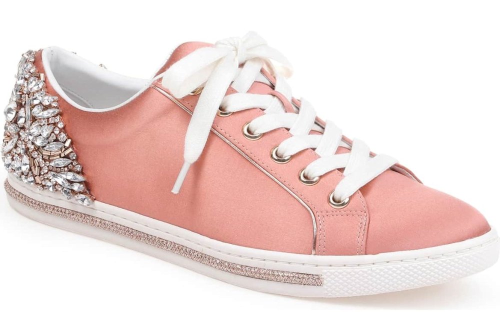 pink badgley mischka sneakers nordstrom