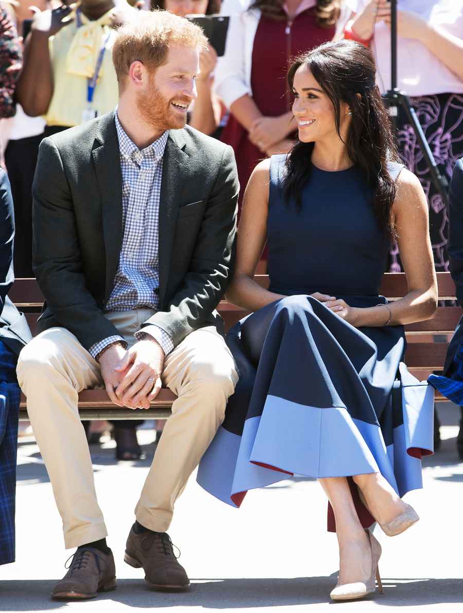 Prince Harry Duchess Meghan Macarthur Girls High School