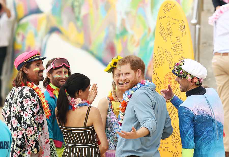 Prince Harry Duchess Meghan Bondi Beach