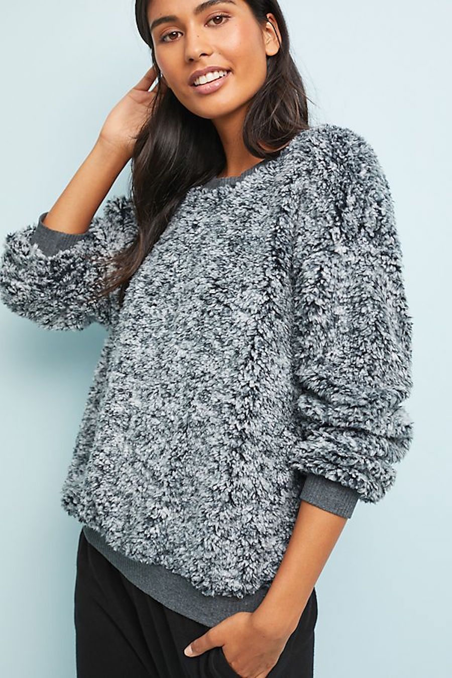 sherpa sweater