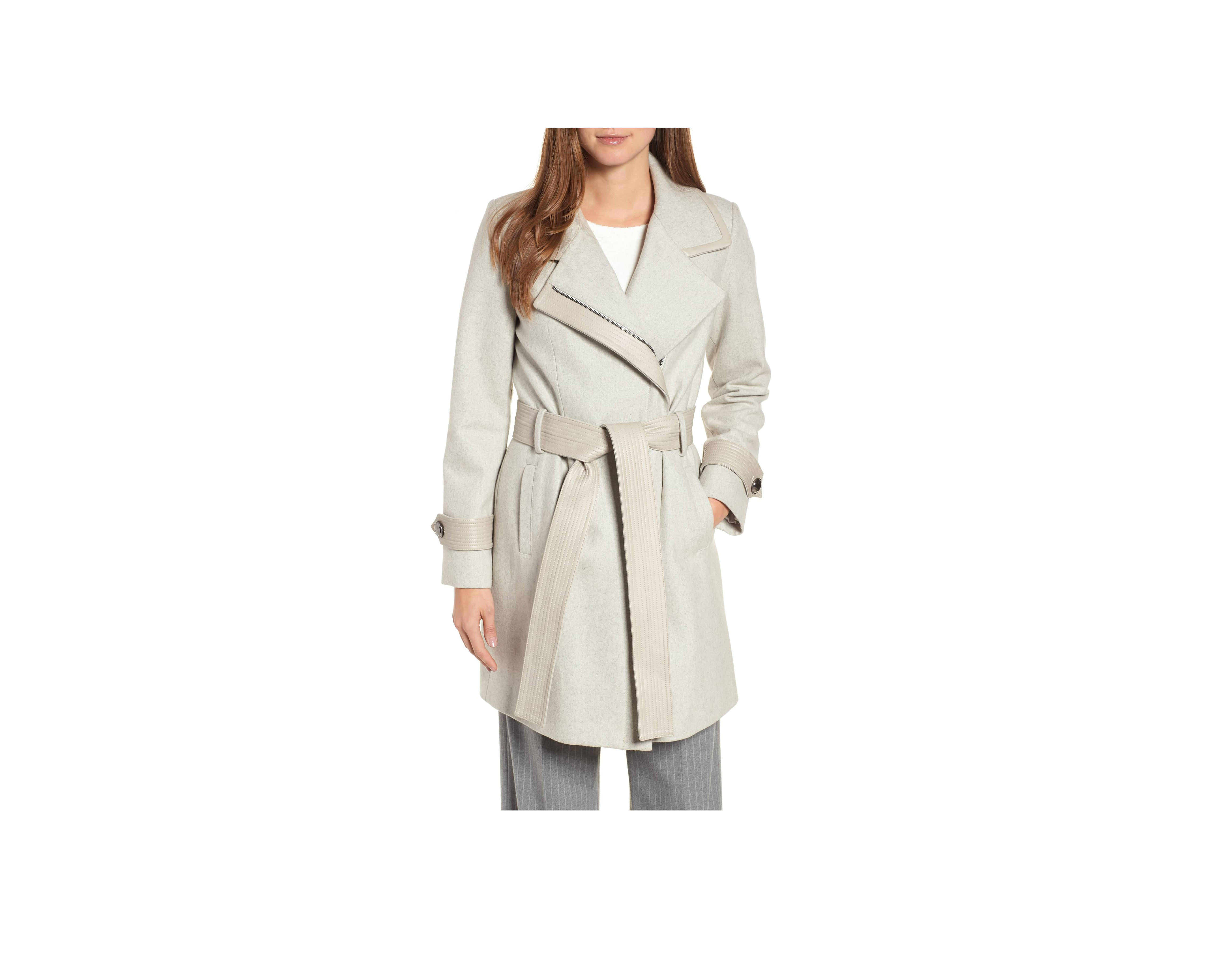 badgley mischka coat