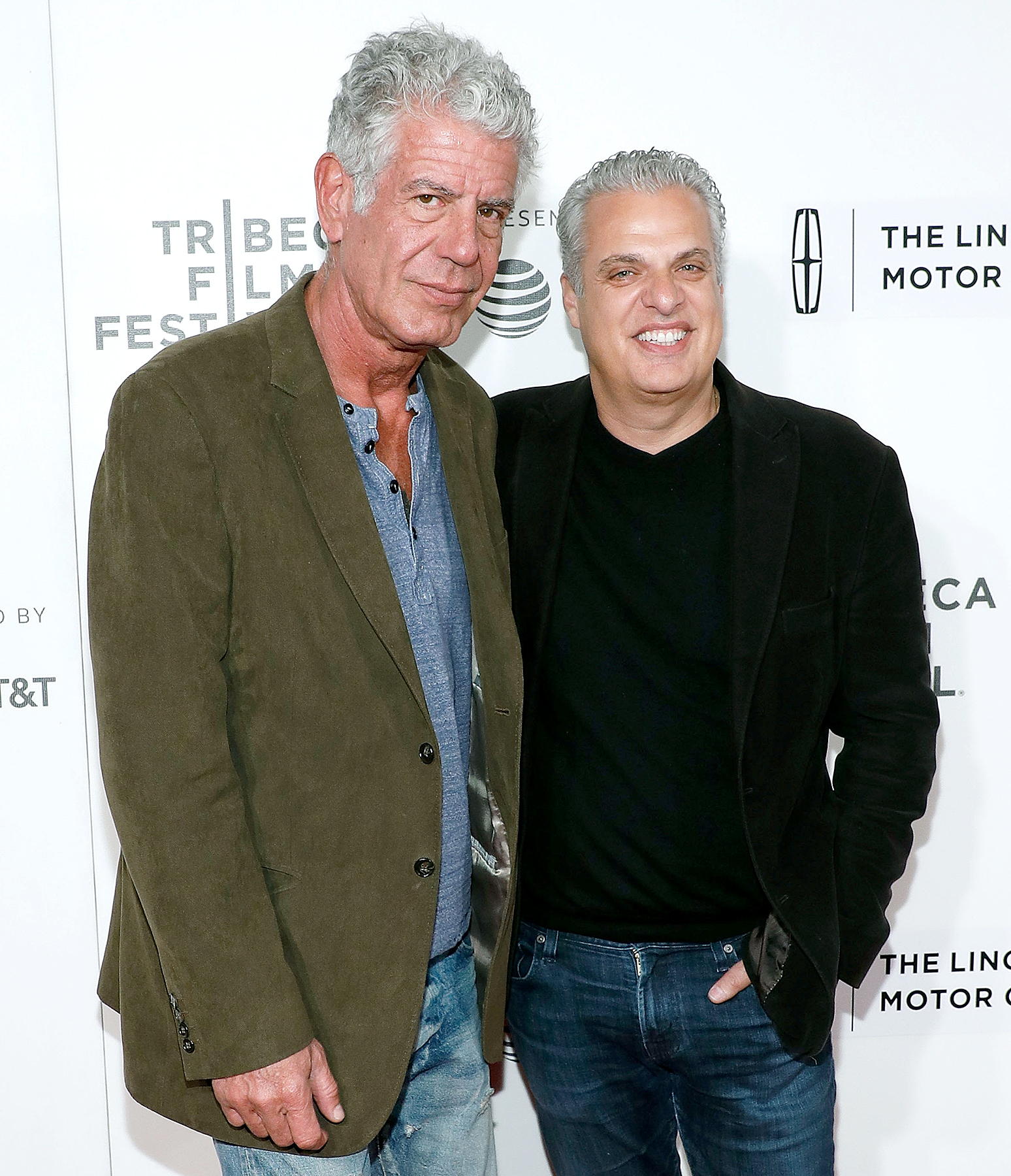 Anthony Bourdain and Eric Ripert
