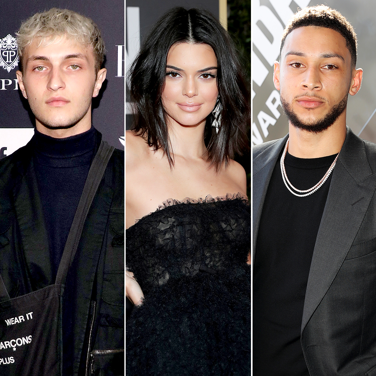 Anwar Hadid, Kendall Jenner, and Ben Simmons