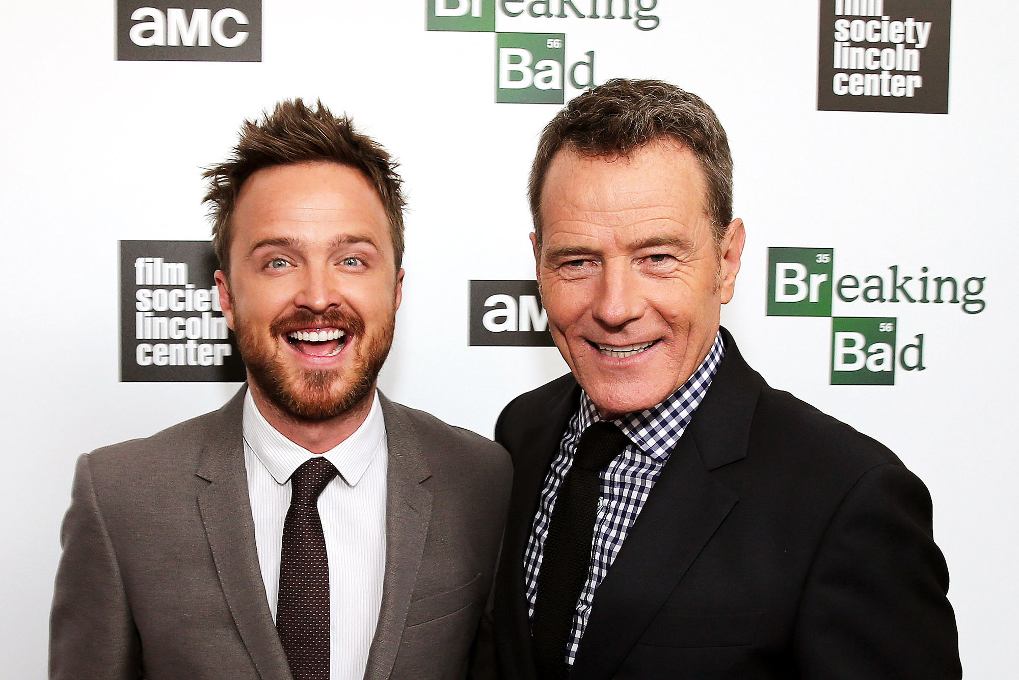 Aaron Paul and Bryan Cranston