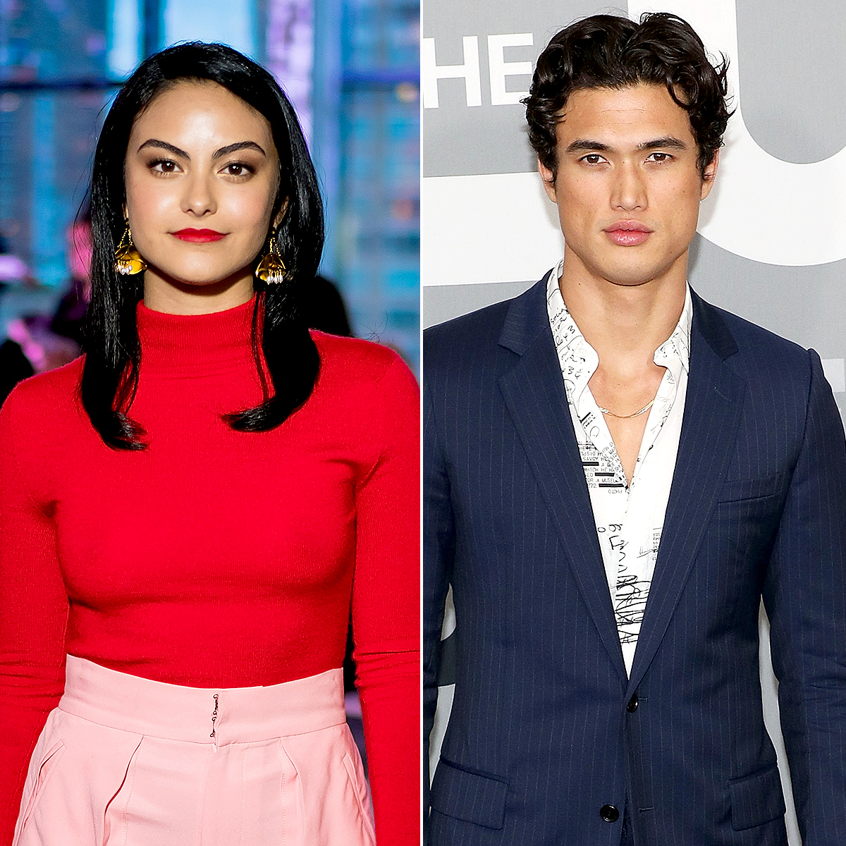 Camila Mendes and Charles Melton