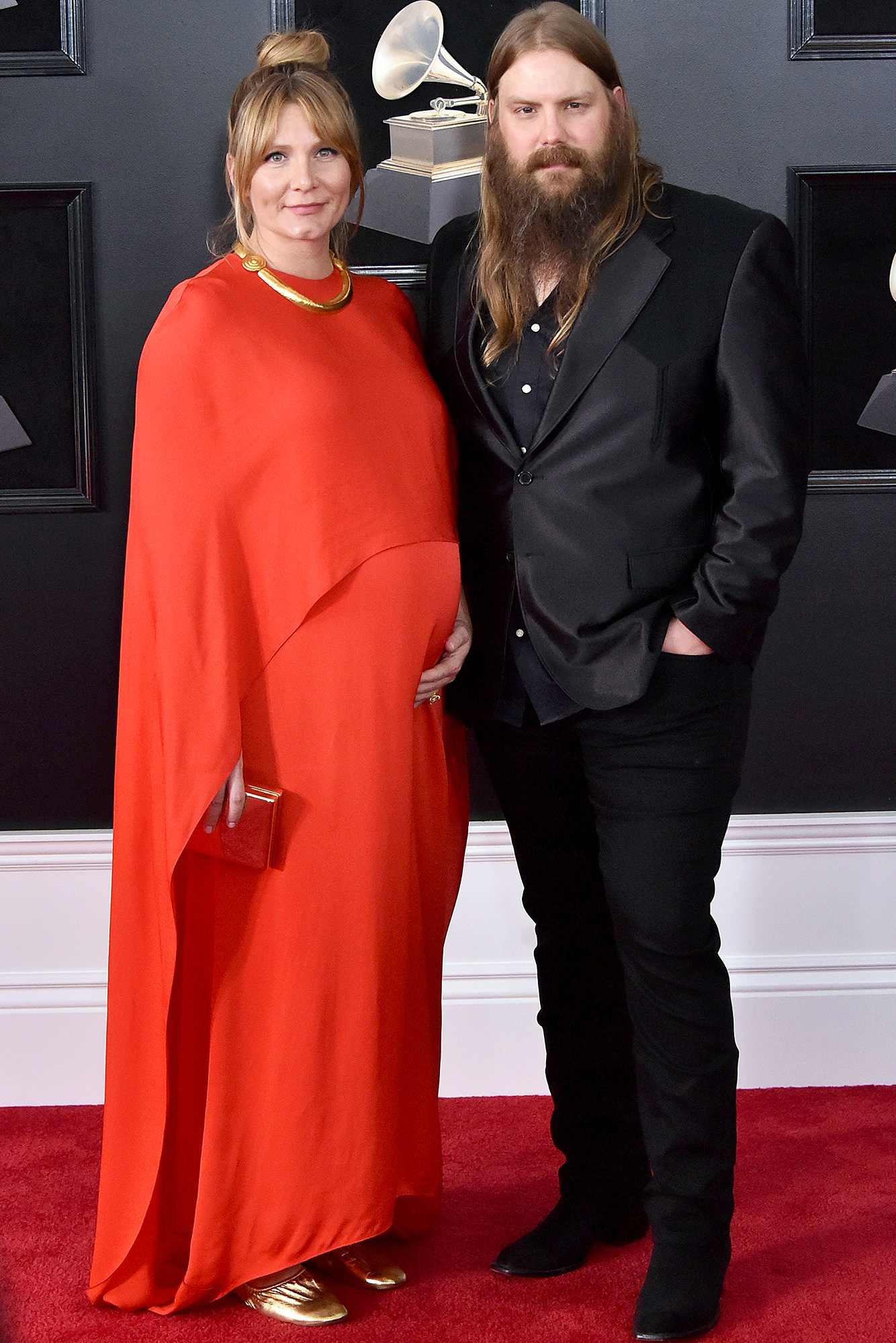 Chris Stapleton, Morgane Stapleton, Pregnant
