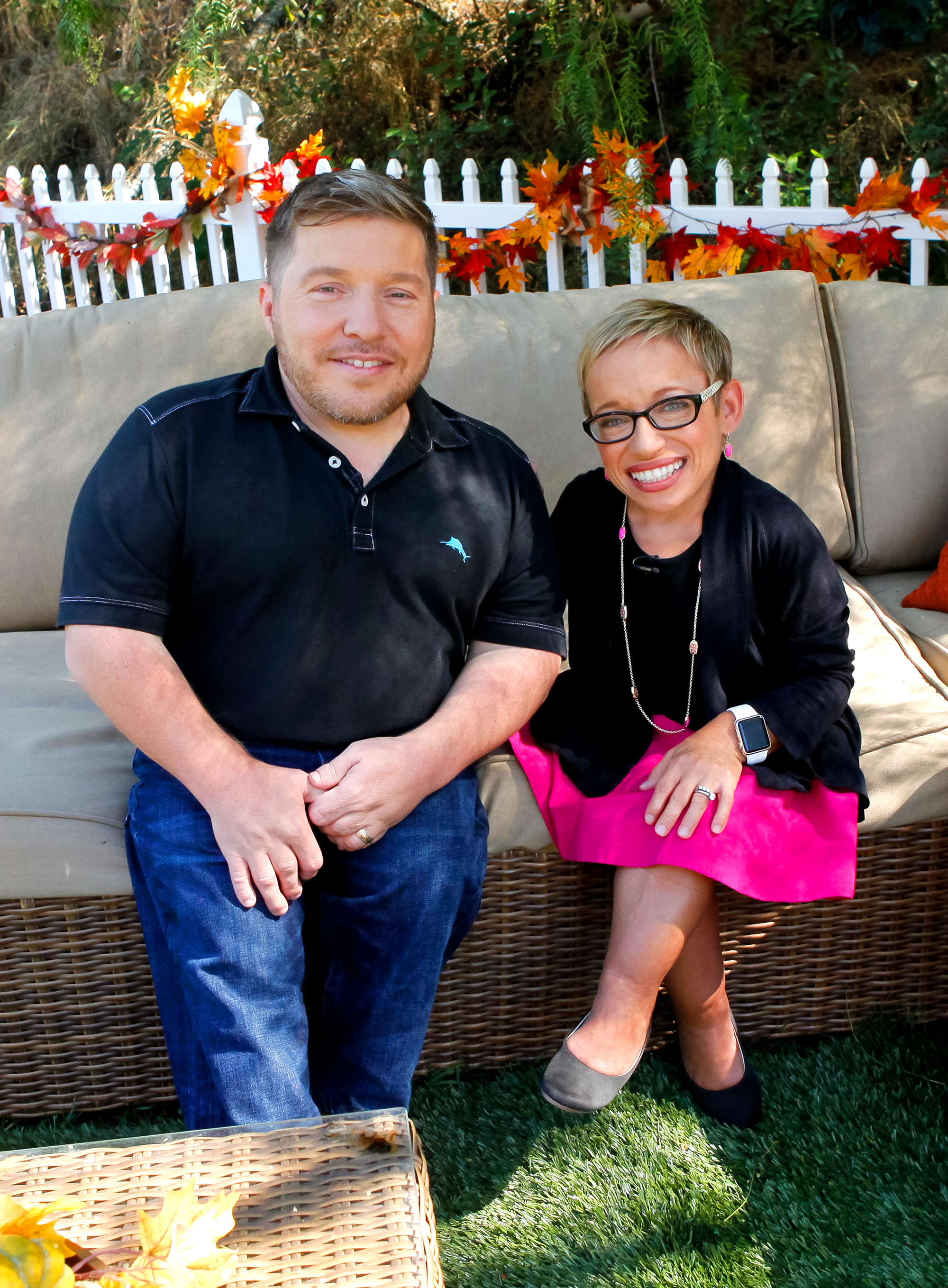 Bill Klein and Dr. Jen Arnold