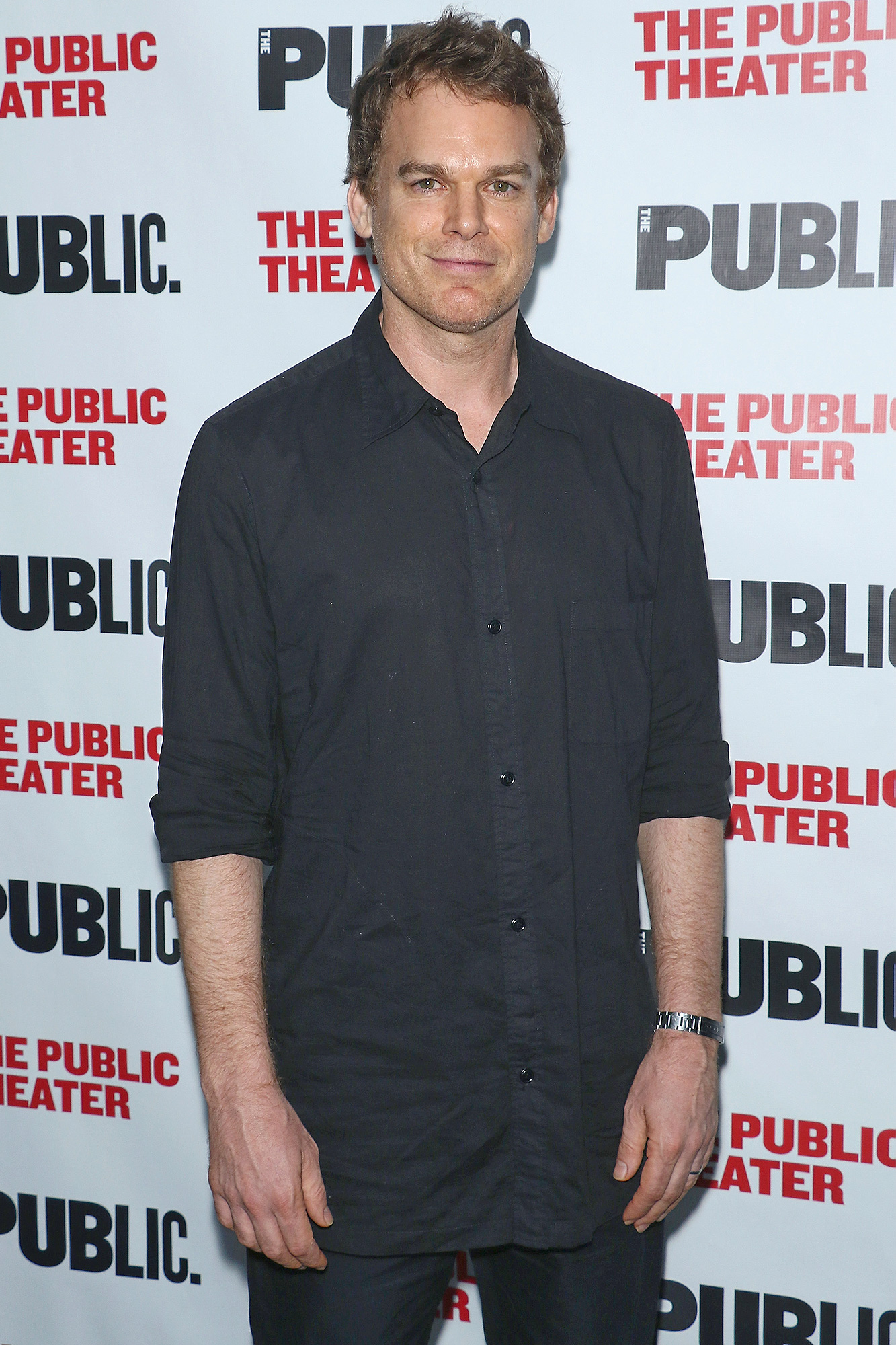 Michael C. Hall, Fluid, Heterosexual