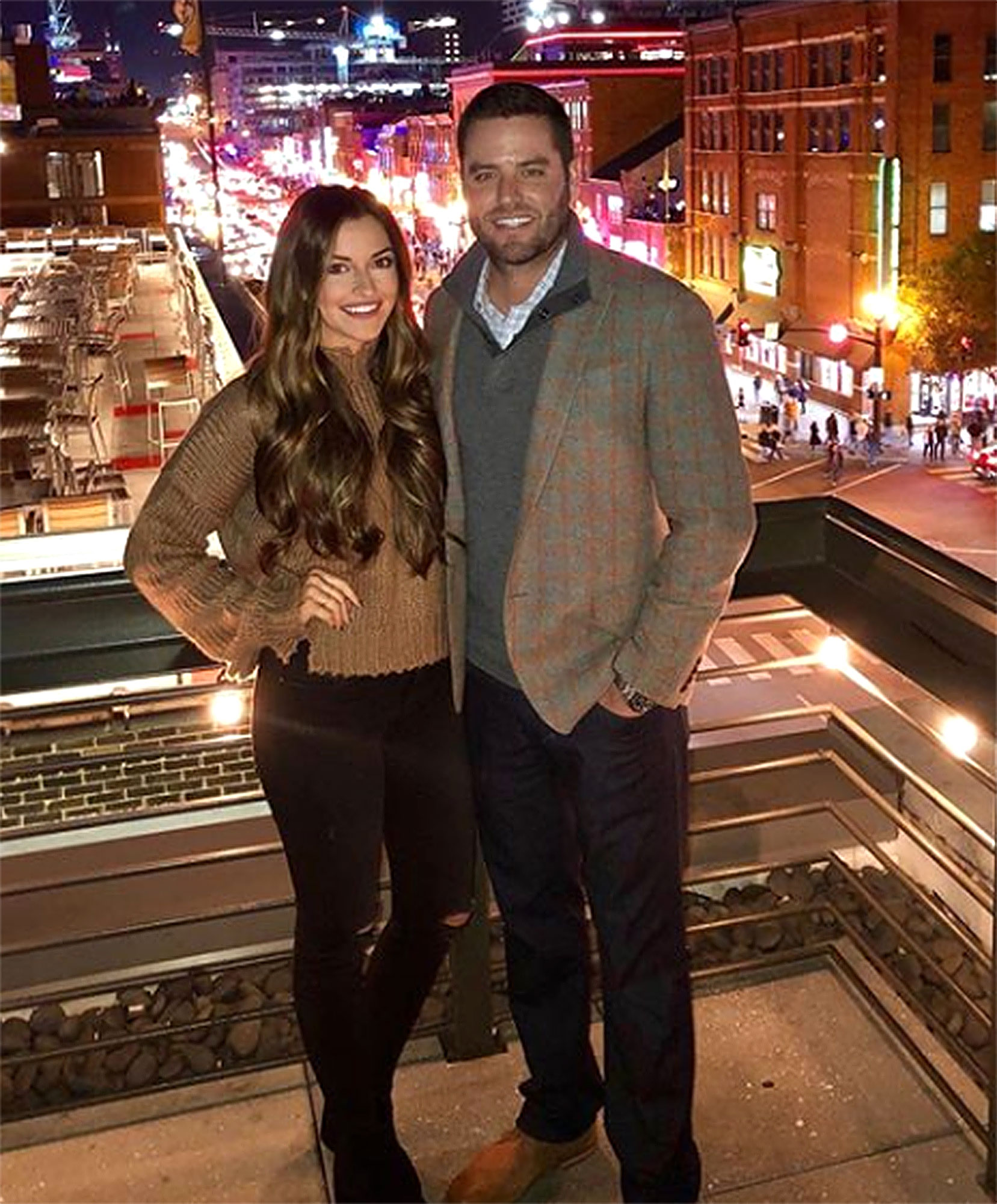 Tia Booth and Cory Cooper
