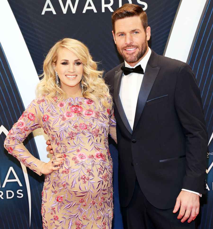 Carrie Underwood Baby Bump Mike Fisher CMAs 2018