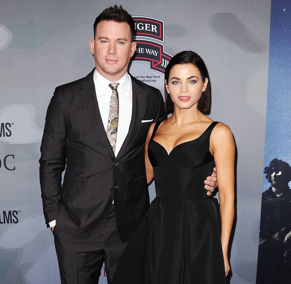 Channing Tatum Jenna Dewan Reunite Halloween