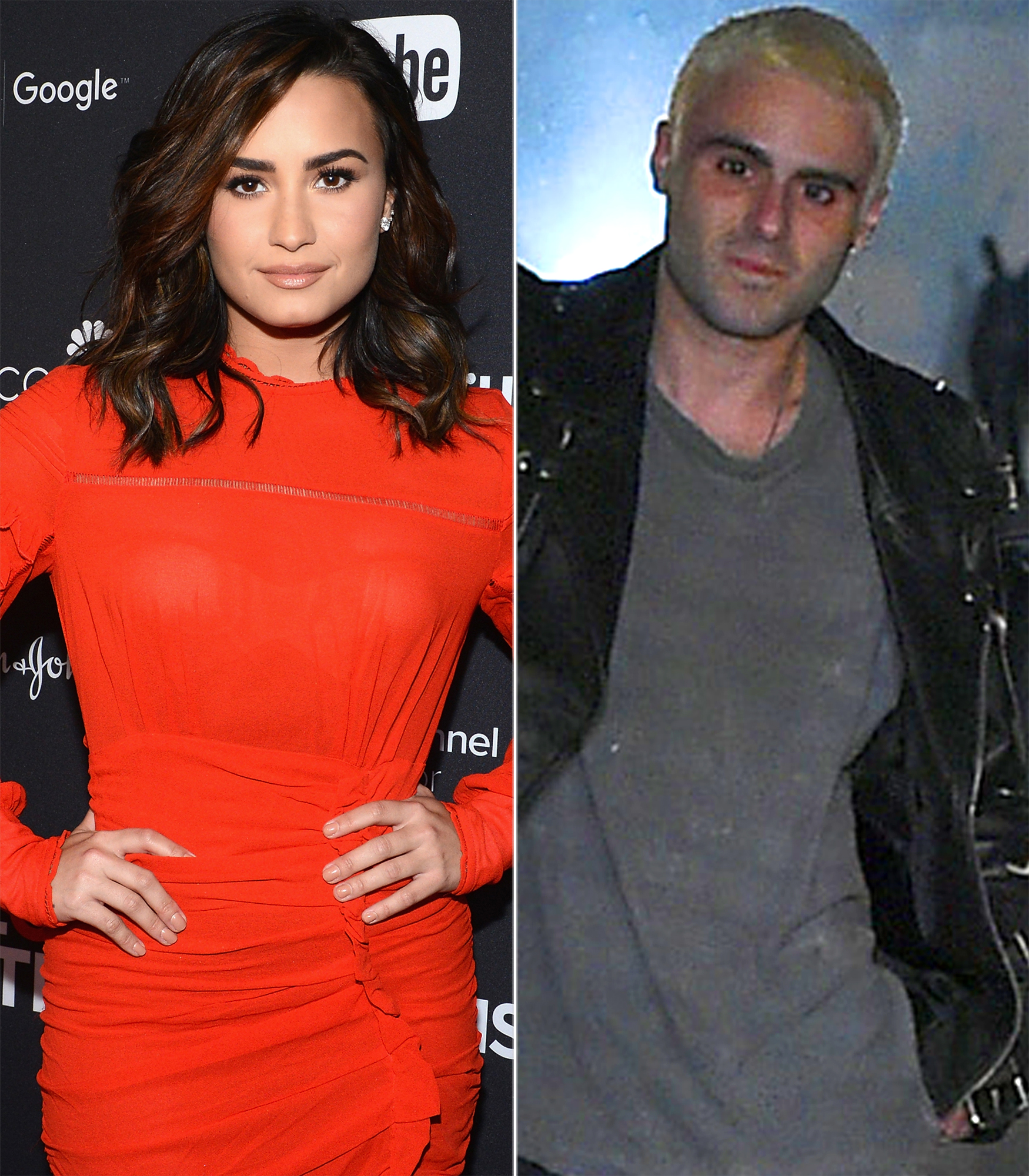 Demi Lovato and Henry Levy