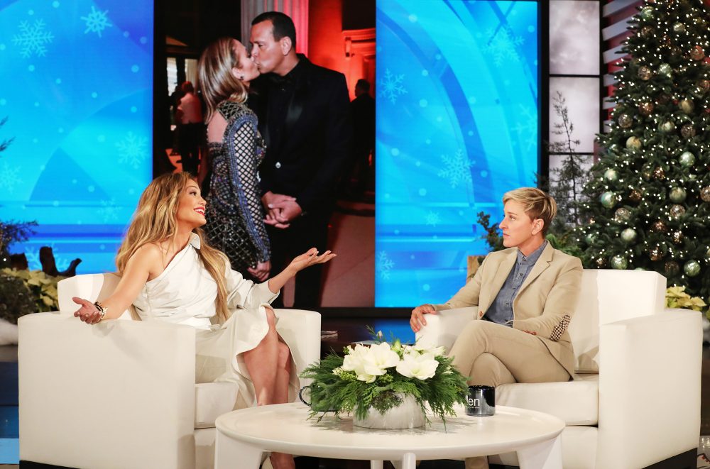 Jennifer Lopez on 'The Ellen DeGeneres Show.'