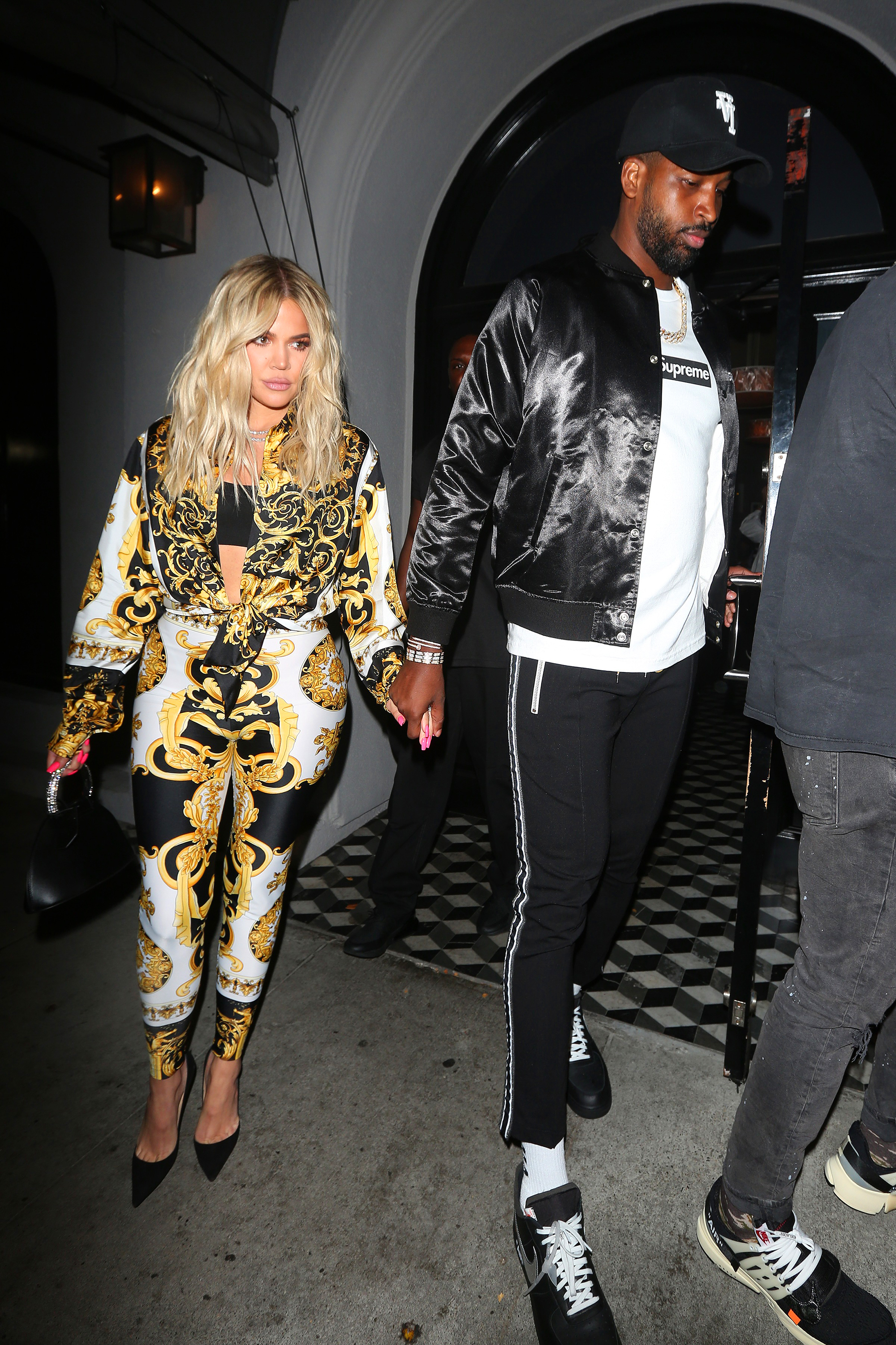 Khloé Kardashian and Tristan Thompson