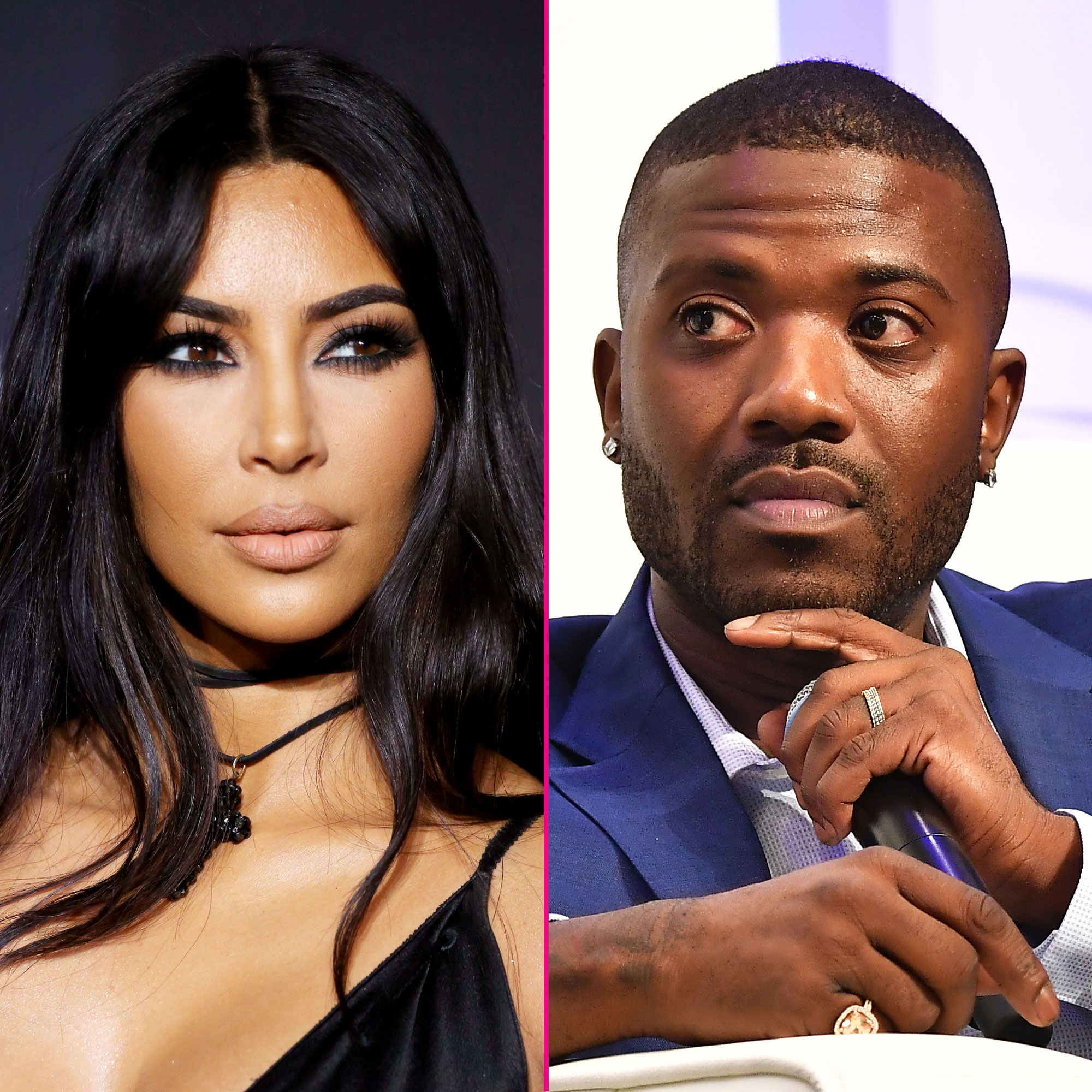 Kim Kardashian and Ray J