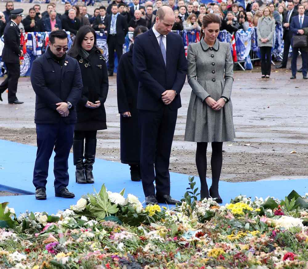 Prince William and Duchess Kate Pay Tribute to Helicopter Crash Victims in Leicester