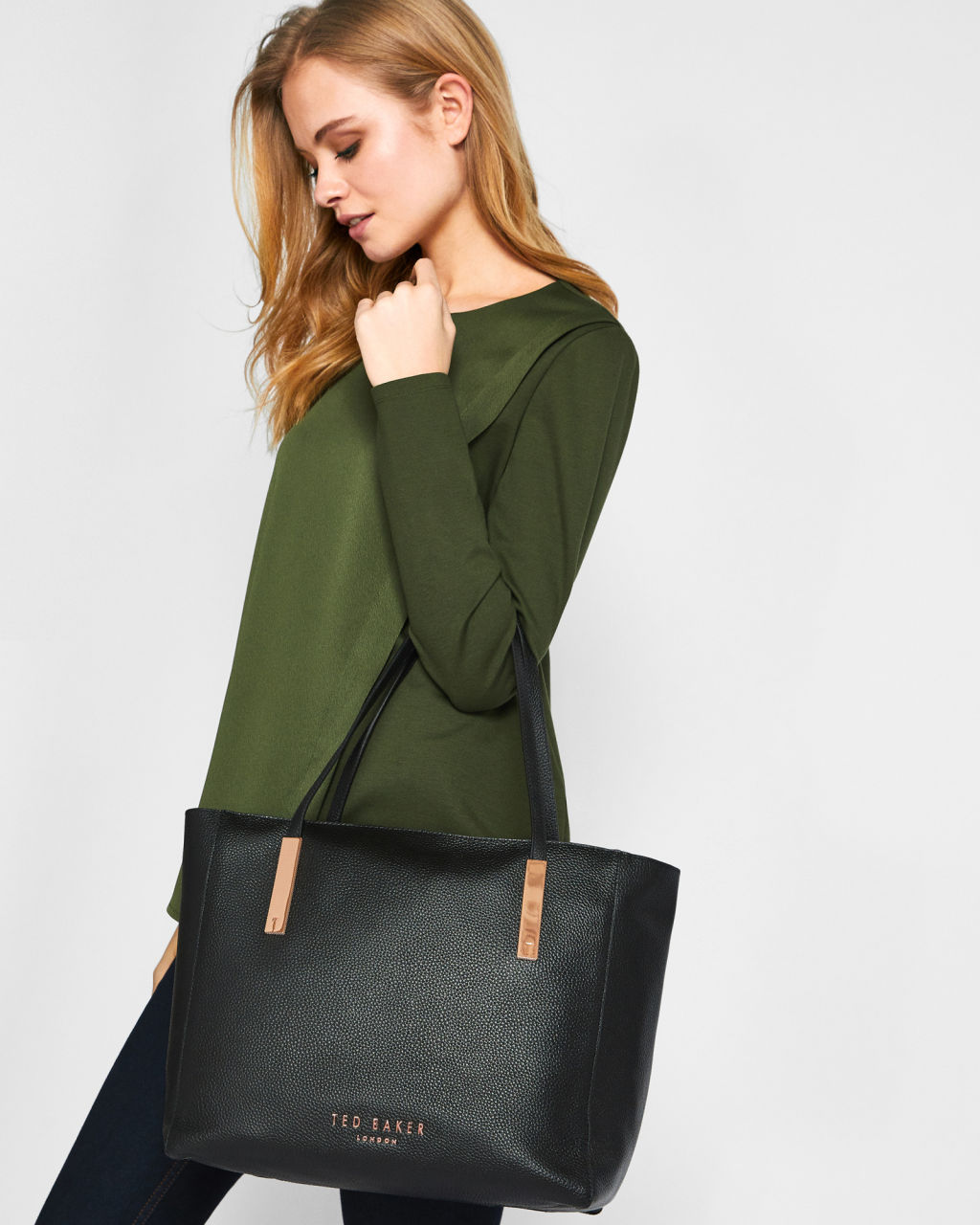 statement leather bag