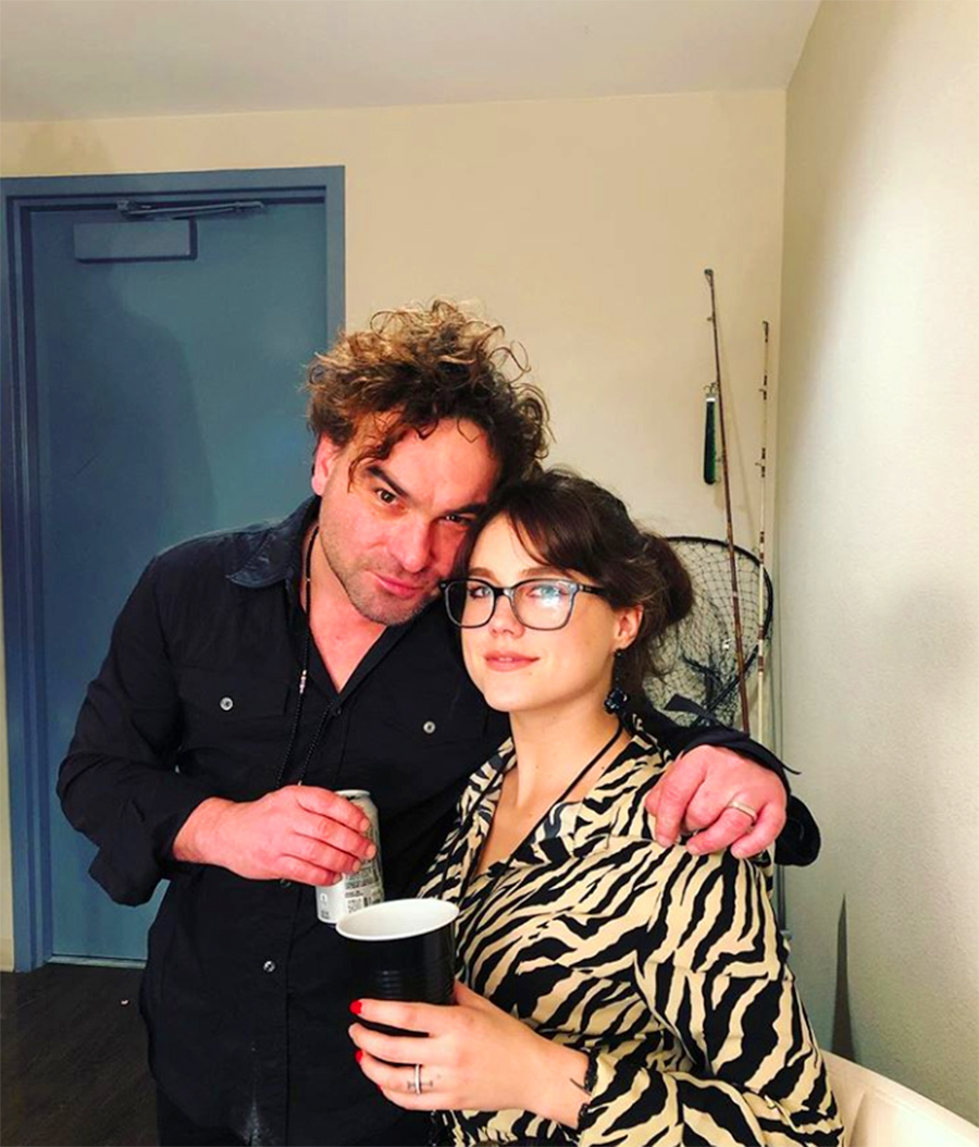 Johnny Galecki’s Girlfriend Says They’re ‘Not Married’ Despite Wearing Matching Rings