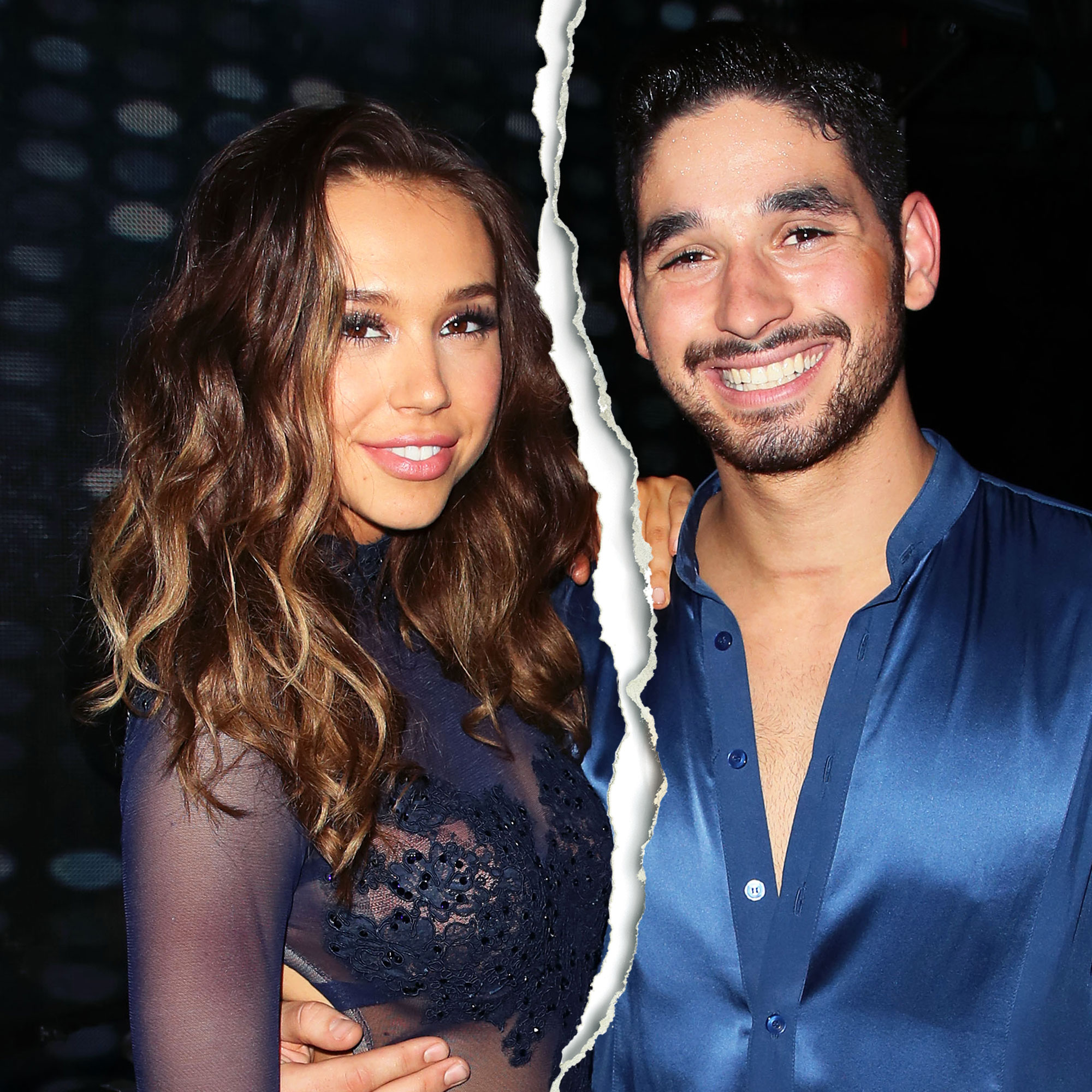 Alan Bersten and Alexis Ren