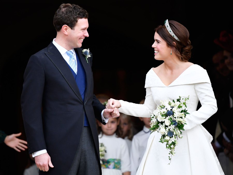 Jack Brooksbank and Princess Eugenie of York