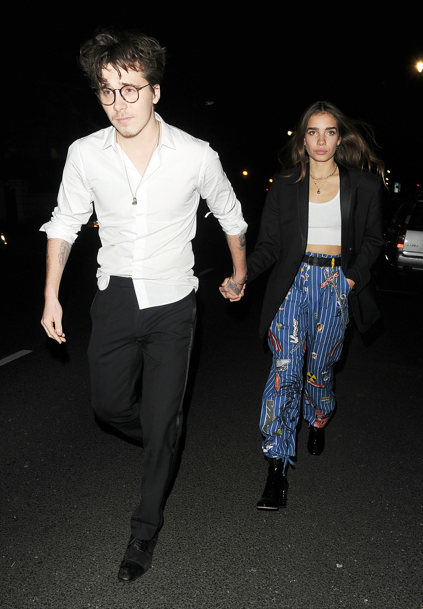 Brooklyn Beckham Spotted With New Girlfriend Hana Cross at Fashion Awards Afterparty