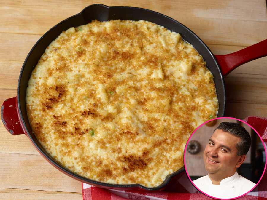 Buddy Valastro Macaroni and Cheese Carbonara Cheat Day