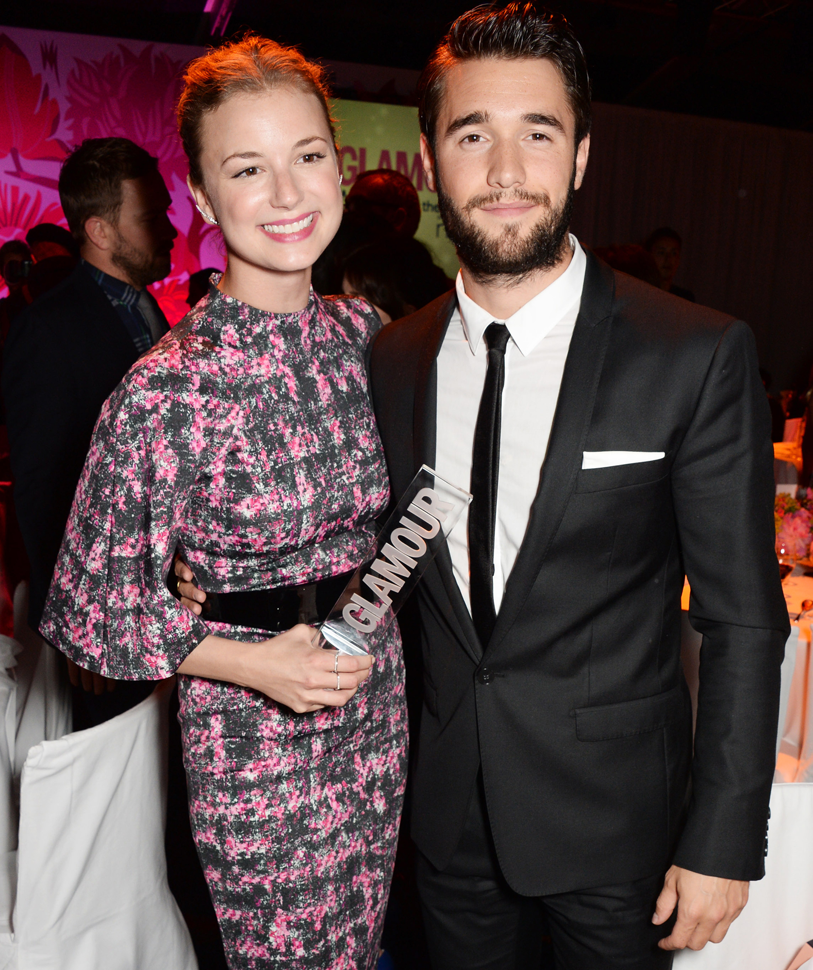 Emily VanCamp Josh Bowman Celebrate First Christmas Married Couple