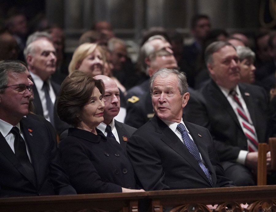 george bush funeral