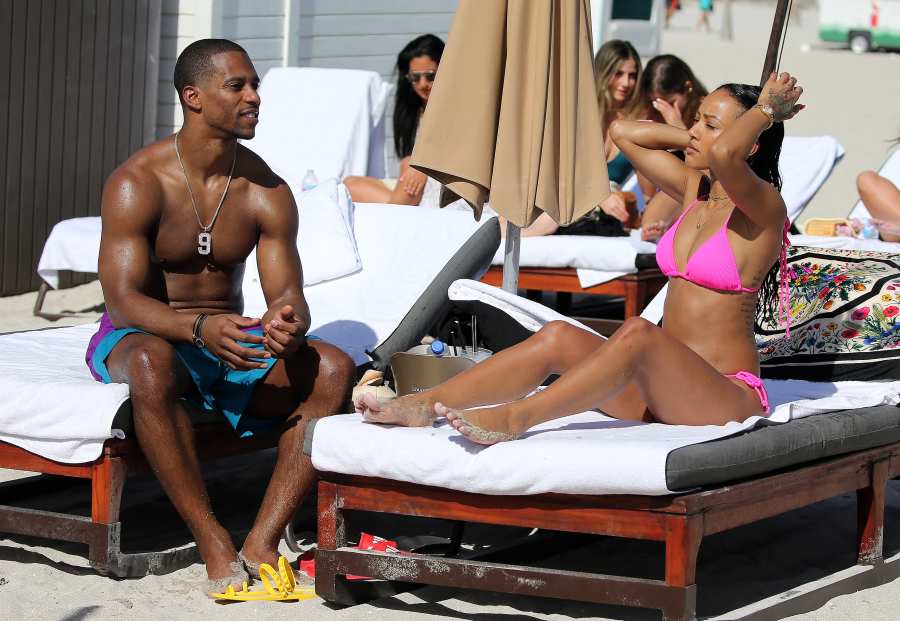 Karrueche Tran Is ‘Extremely Happy’ With Boyfriend Victor Cruz: Photos