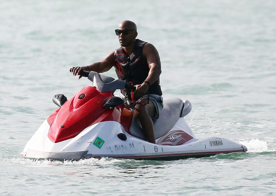 Katie Holmes Jamie Foxx Jet Ski Miami