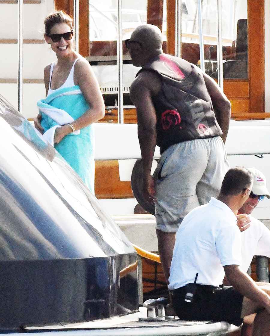 Katie Holmes Jamie Foxx Jet Ski Miami