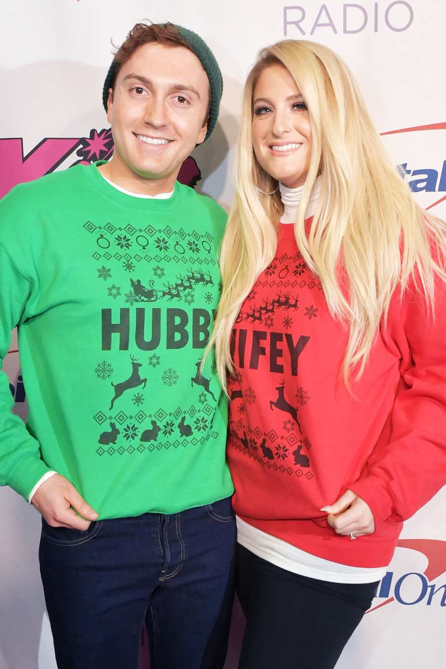 Meghan Trainor and Daryl Sabara