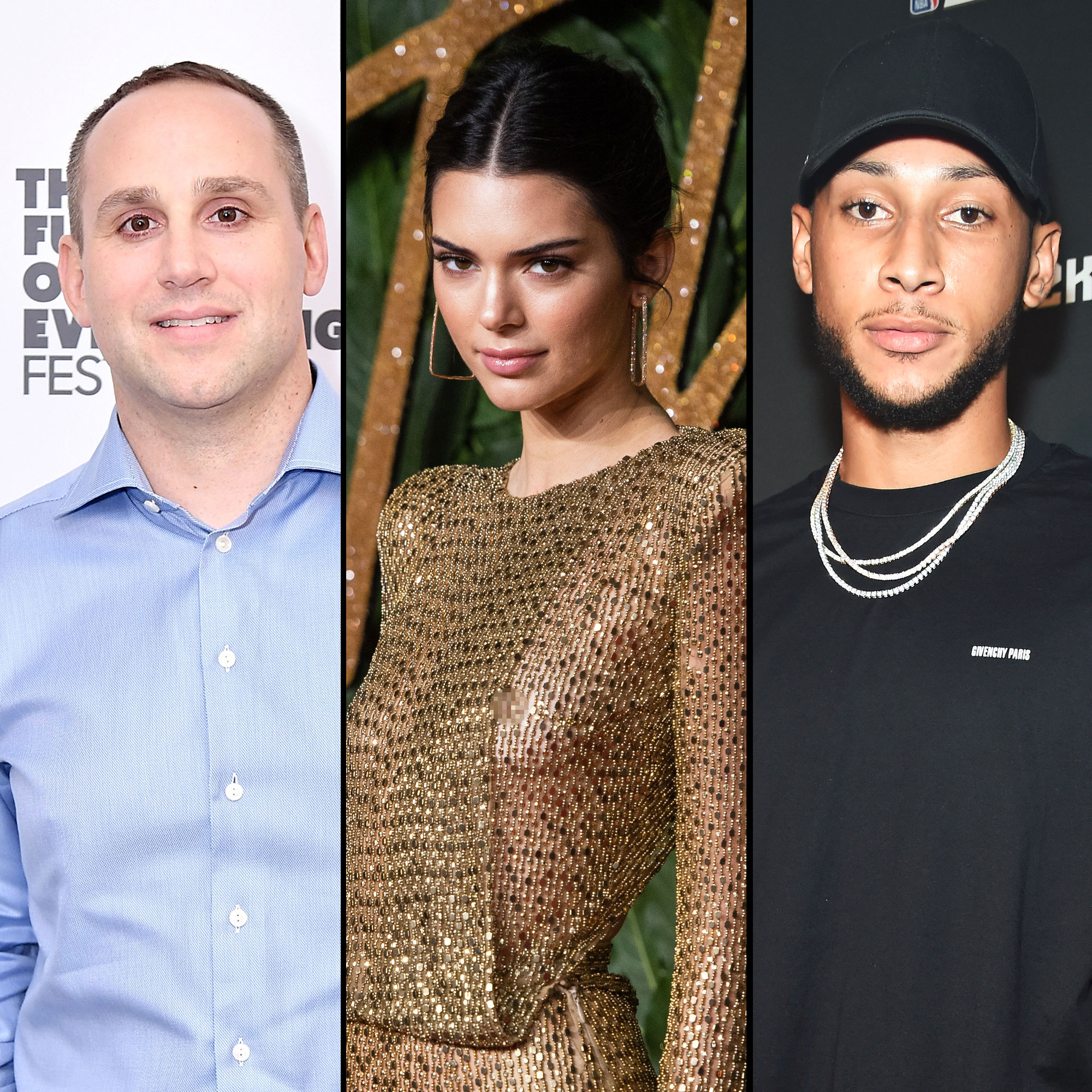 Michael Rubin, Kendall Jenner and Ben Simmons
