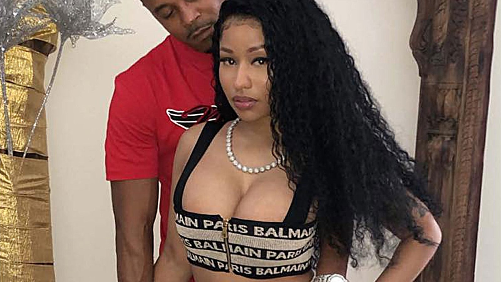 Nicki Minaj and Kenneth Petty