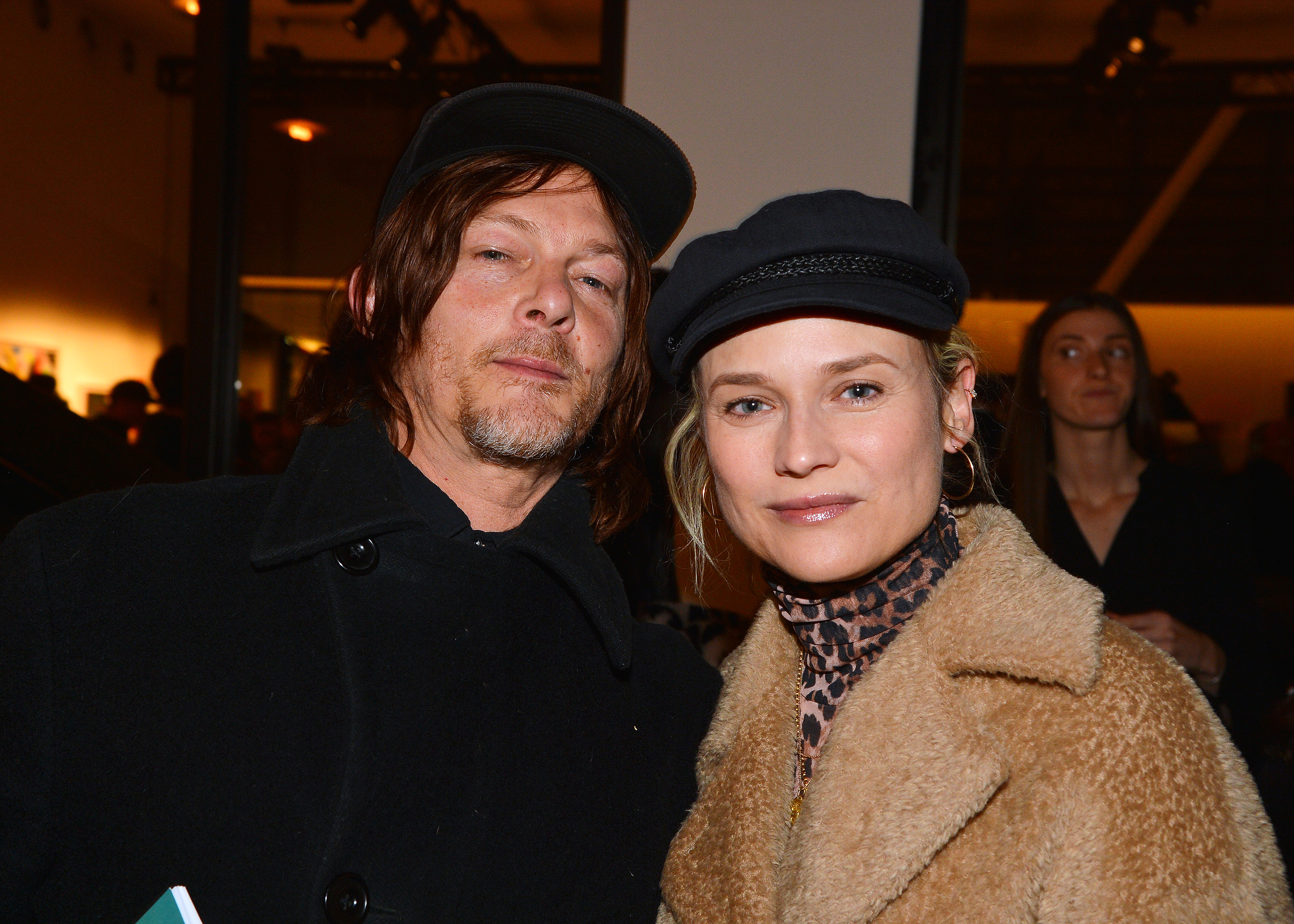 Norman Reedus Diane Kruger First Photo Of Baby