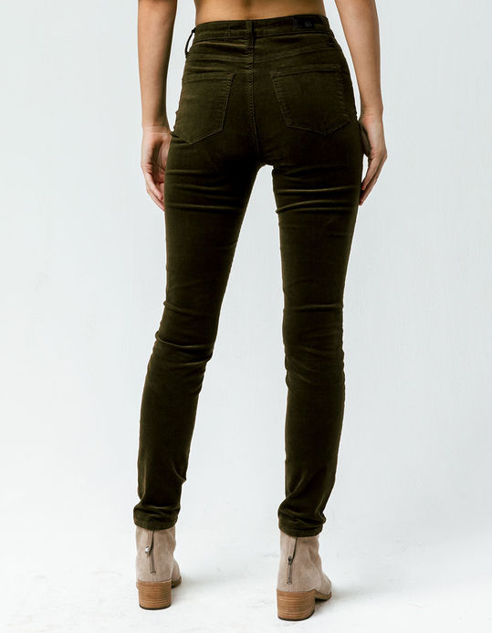 RSQ Manhattan Exposed Button Corduroy Women’s Skinny Jeans