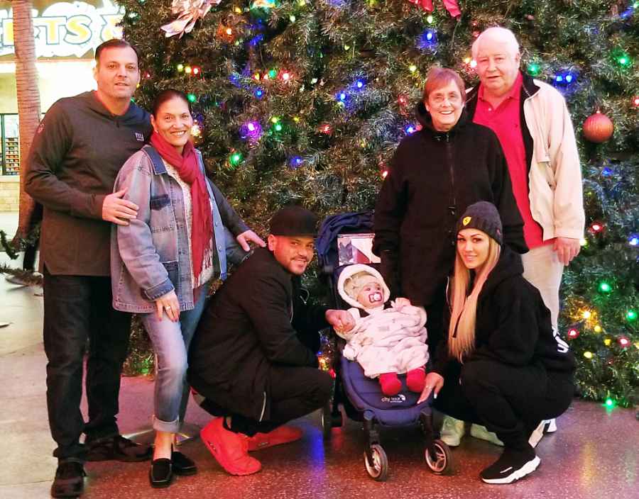 Jen Harley Ronnie Ortiz-Magro Ariana Parents Holidays Las Vegas Mall