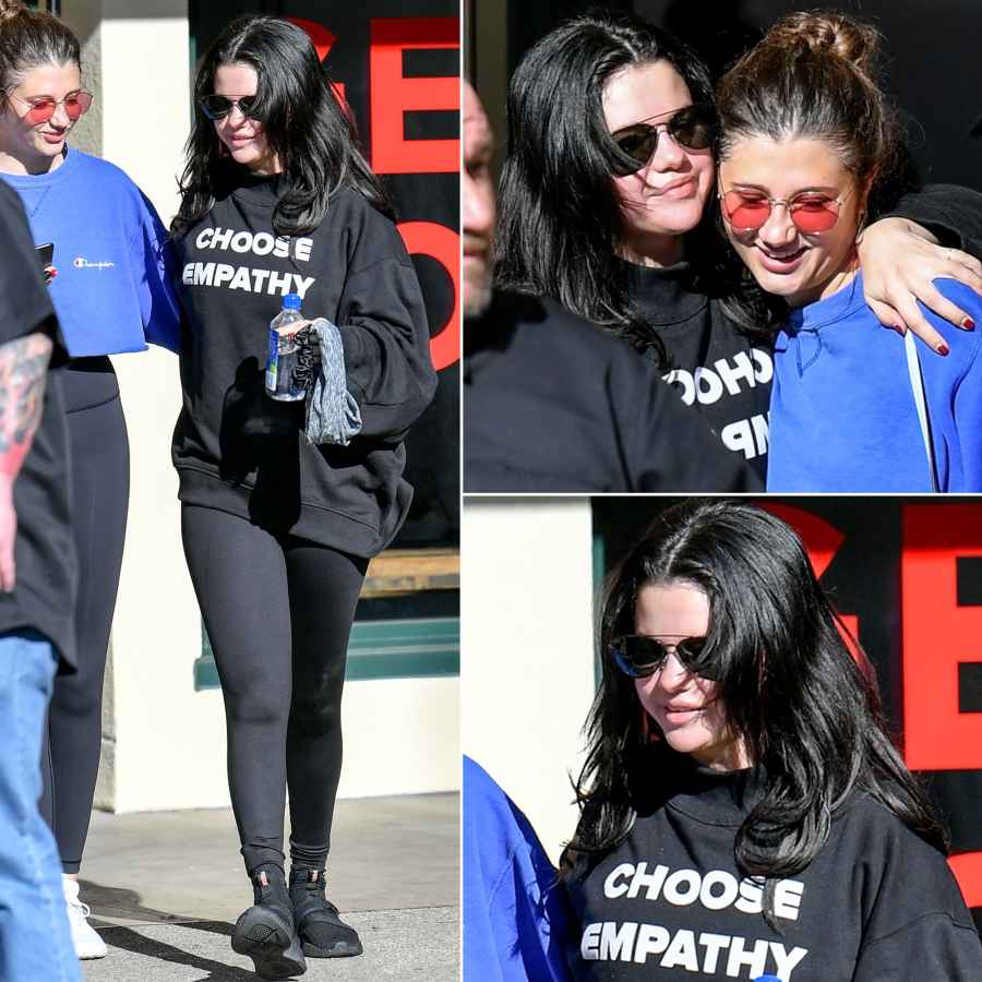 Selena Gomez Shows Faint Smile as She Leaves Hot Pilates After Completing Mental Health Treatment