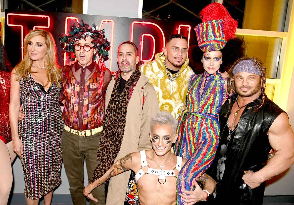 Sonja Morgan, Alan Cumming, Marc Jacobs, Char Defrancesco, Frankie Grande, Susanne Bartsch and David Barton